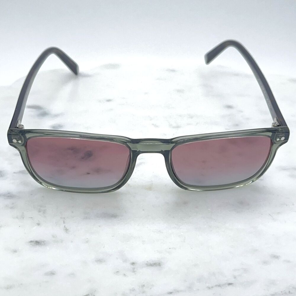 Warby Parker Donovan M 716 Seaweed Crystal Cognac Tort * Frames Only * 50-17-145